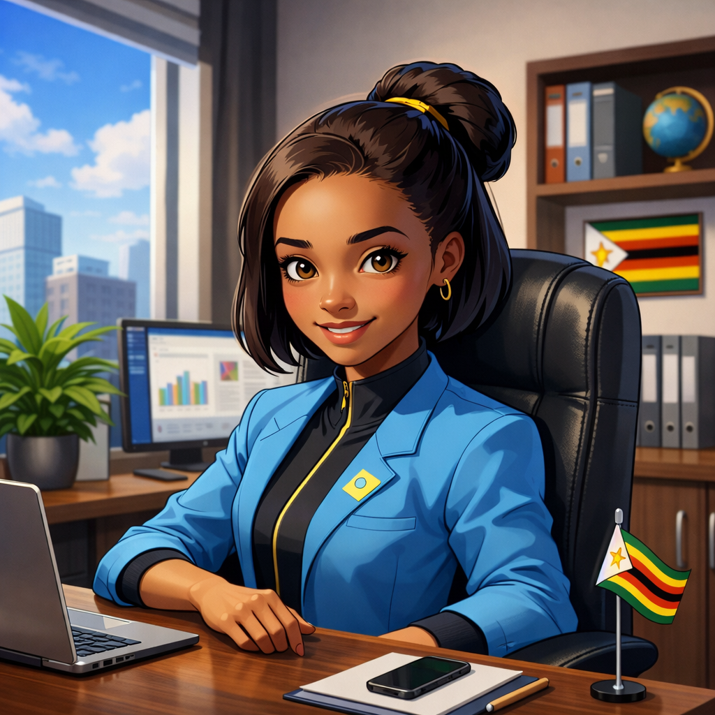 Simone Ai Zimbabwe group picture