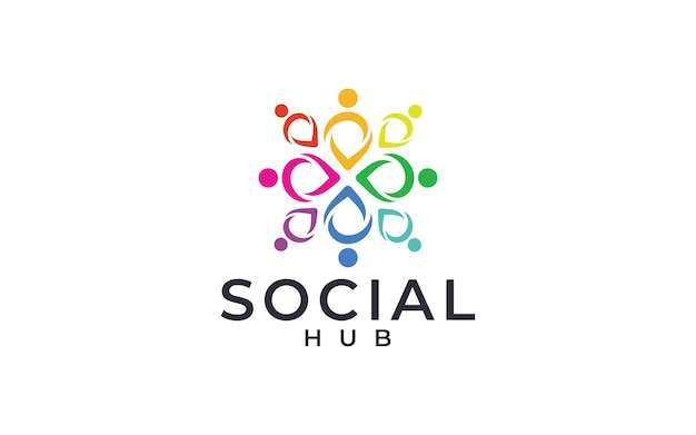 Social Hub Family group picture